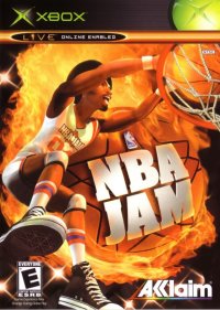 NBA Jam PAL Xbox box art